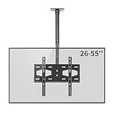 SDdPulse TV Stand Ceiling TV Mount, Adjustable Height Telescoping Tilt and Swivel TV Bracket, Fits 26-55inch LED Screen Display, Holds Up to 66lbs/30kg