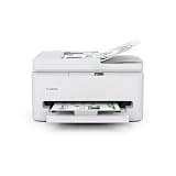 Canon PIXMA TR7120 Wireless Color Inkjet Printer for Duplex Printing, White – Home Printer with Copier/Scanner, Auto Document Feeder, Compact Design, Intuitive Control Panel