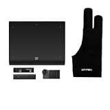 XPPen Wireless Drawing Tablet Deco Pro LW 2nd, 11 Inch Bluetooth Computer Graphics Tablet with X3 Pro Stylus Artist Drawing Glove 2-Fingers Digital Art Glove