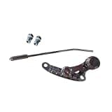 Precisions Engineered Tremolo Bridge and Tailpiece Set Replacement Bridge Metal Texture for Superior Sound on Guitars
