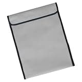 Fiberglass File Storage Bag Portable Document Protective Pouches for Files Cash Certificates Fiberglass Document Case