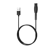 Universal 5V USB Charger Cable Replacement Compatible with Philipps Norelco Shaver Beard Nose Ear Trimmer Pet Hair Clipper Charging Cord(2pcs)