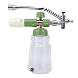 Jeffergarden Pressure Washer Foam Cannon, 3600 PSI Stainless Steel Adjustable Foam Cannon with 5 Nozzles and Quick Connect, for Car Motorcycle and House Exterior Cleaning