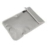 GOWENIC Fireproof Document Bag, Small Money Storage Pouch with Dual Zippers for Valuables Legal Documents, Fire Water Safe Organizer