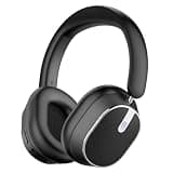 MMWOWARTS Hybrid Active Noise Cancelling Bluetooth Headphones, Over Ear Wireless Headphones with 120H Playtime, Hi-Res Audio, Deep Bass, Memory Foam Ear Cups for Home Office Travel