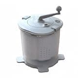 Leefasy Manual Portable Washer Compact Rotate Dehydrating Crank Laundry Appliance Polypropylene Suitable for daily laundry home dorm rooms10L