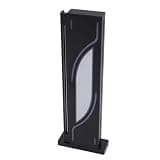 Bewinner Height Adjustable RGB GPU Stand with 5V ARGB Sync, Magnetic Base Anti Sag Bracket for PC Graphics Card Support, Vertical Holder Fits 19-153mm Cards, Black (Black)