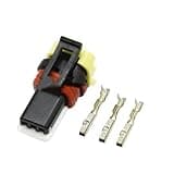 1 Set 3 Pin 1-936527-2 Auto Headlight Cable Light Height Adjustment Motor Plug For Cars(Female Connector Set)