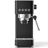 AAOBOSI Espresso Machine 20 Bar, Compact Espresso Maker with Steam Milk Frother, Coffee Maker with 50oz Removable Water Tank for Home, Coffee Machine