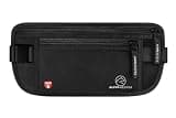 Alpha Keeper Money Belt for Travel Hidden Under Clothes – RFID Blocking Passport Holder & Slim Waist Wallet Pouch for Women & Men, Anti-Theft Travel Accessories