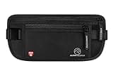Alpha Keeper Money Belt for Travel Hidden Under Clothes – RFID Blocking Passport Holder & Slim Waist Wallet Pouch for Women & Men, Anti-Theft Travel Accessories