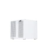 Compatible for 8 Bay NAS Case 21.8L Volume Fits MATX Mainboard ATX Power Supply Full Height PCIE Slots(Sagittarius White)