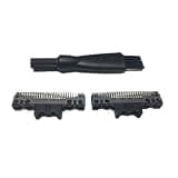 2pcs Razor Inner Blade,Compatible For Panasonic,ES7023 ES7021 ES7022 ES7026 ES7027 ES7013 ES7016 ES7017 ES8951 ES7024 ES7025 ES8023 ES8033 and 1pc Brush