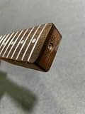 21 fret Satin Roasted Flame Maple Rosewood Fretboard electric guitar neck parts