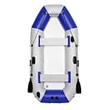 175~360cm Professional PVC Inflatable Boat with Air Deck Bottoms Set 3 Layer Thicked Kayak Rowing Wear-Resistant Fishing Boats(260cm Boat Set)