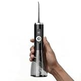SEESMILE Water Flosser Teeth Picks, 100 Power Levels (150-PSI Variable Pressure) Cordless Floss for Tooth Cleaning and Flossing, 300ml Capacity Electric Floss Oral Irrigator for Adults Black