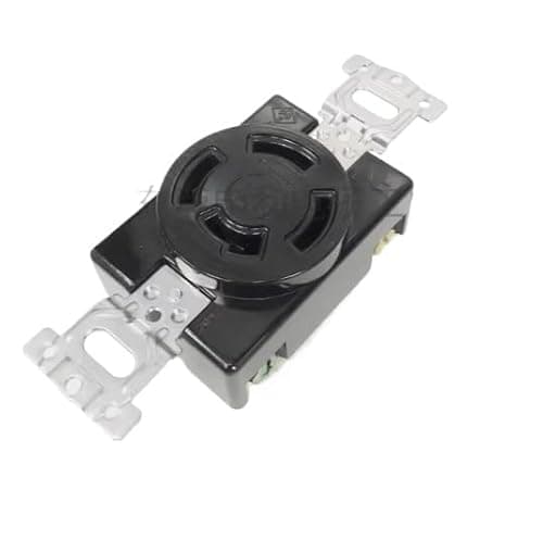 WF2420BK Straight Blade Device Receptacle 20A 250V Industrial Receptacle Industrial Socket