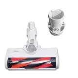 Electric Brush Head ,Compatible for Dreame, V8/V9B/V9P/V11/G9 Carpet Vacuum Cleaner Parts(Light Grey)