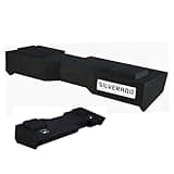 Compatible with Chevy Silverado Crew Cab 2014-2018 10" Dual Sealed Sub Box Subwoofer Enclosure Speaker Box Car Audio Ground Shaker Crew-Cab White