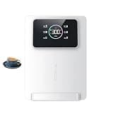 Wall-Mounted Water Dispenser With Safety Lock, 5 Temperature Control, 3rd Water Volume Control, 2200W, Hot Water 20L/h (White)