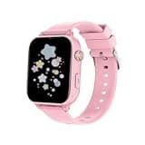 4G Kids Smart Watch for Boys Girls with GPS Tracker, SOS, Two Way Call Video Calling Voice Chat, School Mode, Alarm Clock, Safe Zones, Pedometer, Stopwatch, Games Children Smartwatch for 4-12,4G Pink