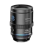 Camera Lens, 1.33X Anamorphic Cine Lens 20mm 40mm T1.8 Auto Focus with STM Motor, Compatible for Sony E Nikon Z Fuji X M4/3 L Mount(40mm Blue Flares,Z)