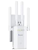 2026 New WiFi Extender Signal Booster for Home, 16ksq.ft Long Range WiFi Repeater Wireless Routers Signal Amplifier, Mesh WiFi 15X Faster Access Point with Ethernet Port, 5 Working Modes