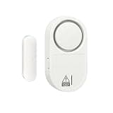 Burglar Alarm for Doors and Windows, 90DB Door Window Alarm, Magnetic Security Alarm, Window Alarm for Home Security, Apartment, Garage, Office, Hotel Room, Easy Peel and Stick Installation