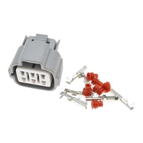 Car Connector 6 Pin Auto Accelerator Pedal Plug Light Lamp Socket Car Water Spray Controller Connector for 6188-0175 6189-0323(Female Set)