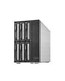 TFGAJKKKKK TerraMaster T6-423 6-Bay High-Performance NAS, Ideal for Small and Medium Businesses, N5095 QuadCore CPU, 4GB DDR4, Network Attached Storage, and Two 2.5GbE Ports (HDD Not Included)
