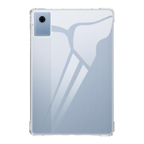 Shantime Case Compatible with Lenovo Idea Tab 4G 11.0 2025 Case, Ultra Slim Soft Flexible TPU Skin Shockproof Bumper Anti-Yellowing Back Cover Shell (Clear)
