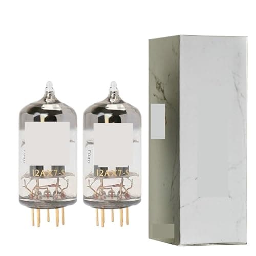 12AX7 ECC83 Vacuum Tube EL84 ECC81 ECC82 ECC83 12AU7 12AX7 12AT7 Pairing Tubes for Tube Amplifier Electronic(EL84,2pcs Matched Pair)