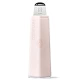 DERMAFLASH DERMAPORE+ Skin Care Device, Ultrasonic 2-in-1 Pore Extractor and Skincare Infuser, Blush
