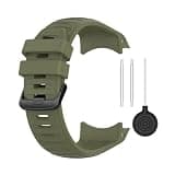 FVBBVCKAA Silicone Watch Strap Fit For Garmin Instinct 2X Watch Replacement Bracelet For Instinct 2x Band Sport Wirstband Belt(Green)