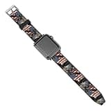 Compatible with Apple Watch Band For iWatch Series 5 4 3 2 1 for Women Men American Bald Eagle Art Leather Watch Straps