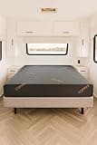 2 6-inch RV Comfort Series Copper Memory Foam RV Mattress – Copper-Infused Stretch Knit Cover – Cooling, Pressure-Relieving Support – Premium RV Mattress in a Box (66x80 Olympic Queen)