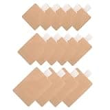 SOESFOUFU 15pcs Compact Travel Lotion Refill Bag Portable Toiletry Bag Squeeze Pouches for Toiletries Travel Reusable Plastic Lotion Dispenser