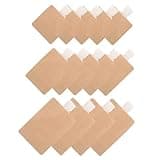 SOESFOUFU 15pcs Compact Travel Lotion Refill Bag Portable Toiletry Bag Squeeze Pouches for Toiletries Travel Reusable Plastic Lotion Dispenser