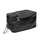 tomtoc Shoe Bag for Travel Packing Storage Gym, Odor-Resistant Travel Packing Organizer Pouch for Backpack Luggage Suitcase, Travel Essentials Fits up to US Men’s 13.5/ Women’s 15, L, 1-Pack