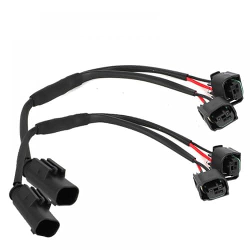 Motorcycle Quick Connect Set Compatible with R1200GS 1200 RS R18 RnineT Models Shunt Socket Extension Adapter(2 Set)