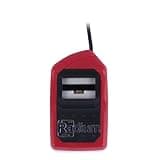 Morpho MSO 1300 E3 RD L1 Single Fingerprint Scanner with Radium Box USB to Type C OTG & RD Services | 1 YR OEM Warranty | Red & Black | 120G