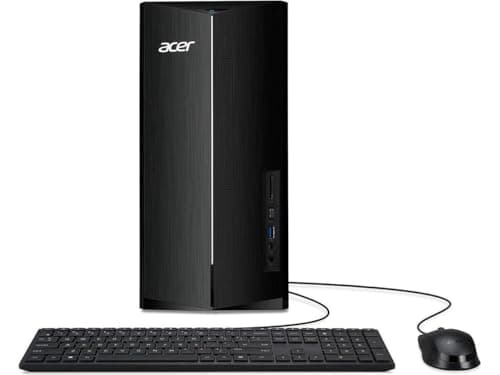 Acer Aspire TC-1785 Desktop(2025) 14th Generation Intel Core i5-14400 10 Core 4.7 GHz • Intel UHD Graphics GB Shared • 24 GB DDR5 • 2 TB SSD Air • Wi-Fi • BT 5.3 • Windows 10 Pro • Black