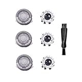 N-ABZD SH50 Replacement Heads ,Compatible For Philips ,Compatible For Norelco, Series 5000 Replacement Blades S5000 5077 5076 5091 5080 Shaving