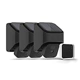 Blink Outdoor (3rd Gen) + Solar Panel Charging Mount – wireless, HD smart security camera, solar-powered, motion detection – 3 camera system