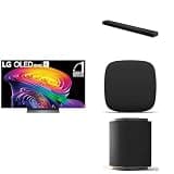 LG 55-Inch OLED C6 TV & Sound Suite Bundle 55-Inch OLED evo AI 4K C6 TV + H7 Soundbar + 2X M5 Speakers + W7 Subwoofer | Dolby Atmos, Dolby Vision, HDR10, AI Super Upscaling 4K (New 2026 Model)