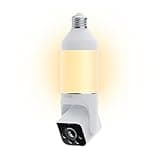 WYZE Bulb Cam - 2K HD Smart Light Bulb Security Camera with Color Night Vision, 800-Lumen Dimmable LED, 160° Wide View, Motion Detection & Siren, E26 Socket, Alexa/Google/IFTTT