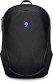 Alienware 18 Backpack - AW7825P - 28L Capacity, 3D Breathable mesh, Magnetic Pocket Organizers, RFID Safe Pocket, Weather Resistant, 3D Iridescent Reflective Alienware Logo - Alienware Black