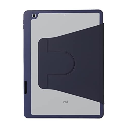 Case Cover Case Compatible with iPad 10.2 inch 2019/2020/2021/2022 Slim Multi- Viewing Angles Stand Case,TPU Cover with Pencil Holder, Auto Wake/Sleep Smart Case with Clear Transparent Back Shell Back