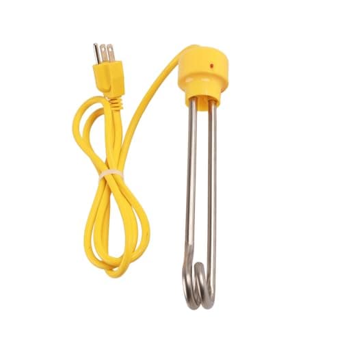 Phefop 1000W Immersion Water Heater, Portable Stainless Steel Fast Heating for Coffee Tea, with 1.5m Cord for Office Travel (US Standard 110-125V)