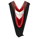 CLERKMANS Unisex Graduation Hood for Bachelors & Masters Degree -University Academic Hood